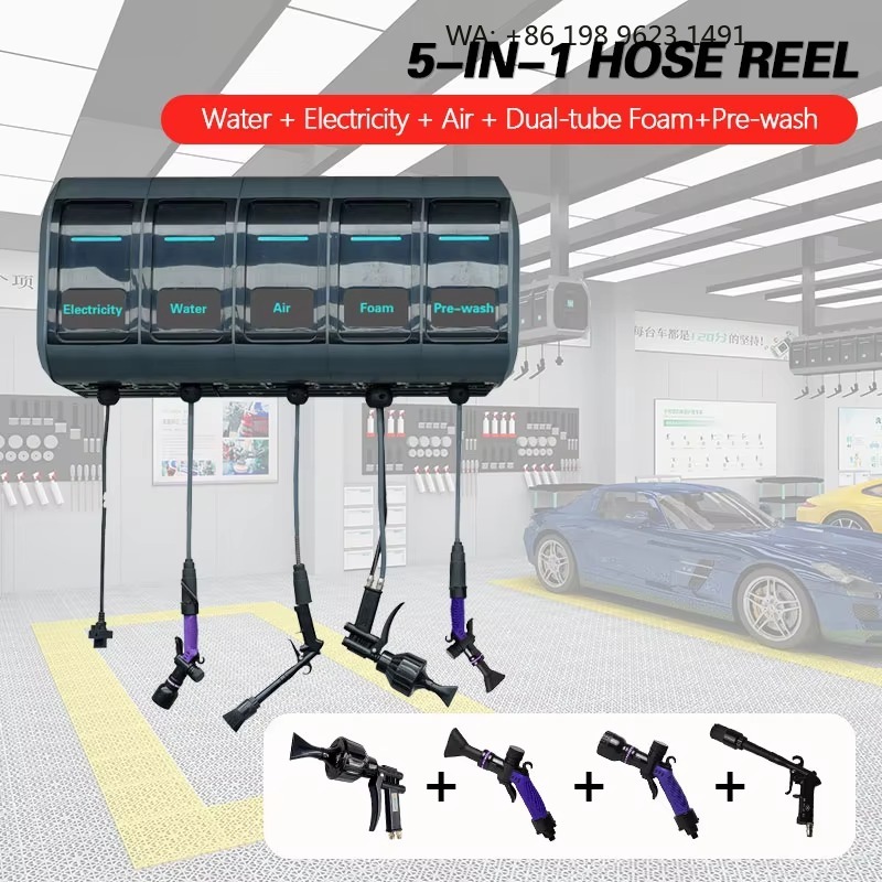 Car Wash Hose Reel Steel Heavy - Heavy Equipment Washing review and price
