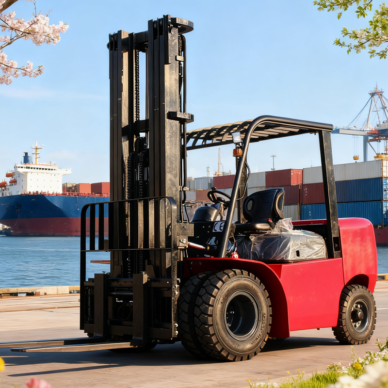 Heavy Duty 8 Ton Diesel Forkli - Heavy Equipment Lift review and price