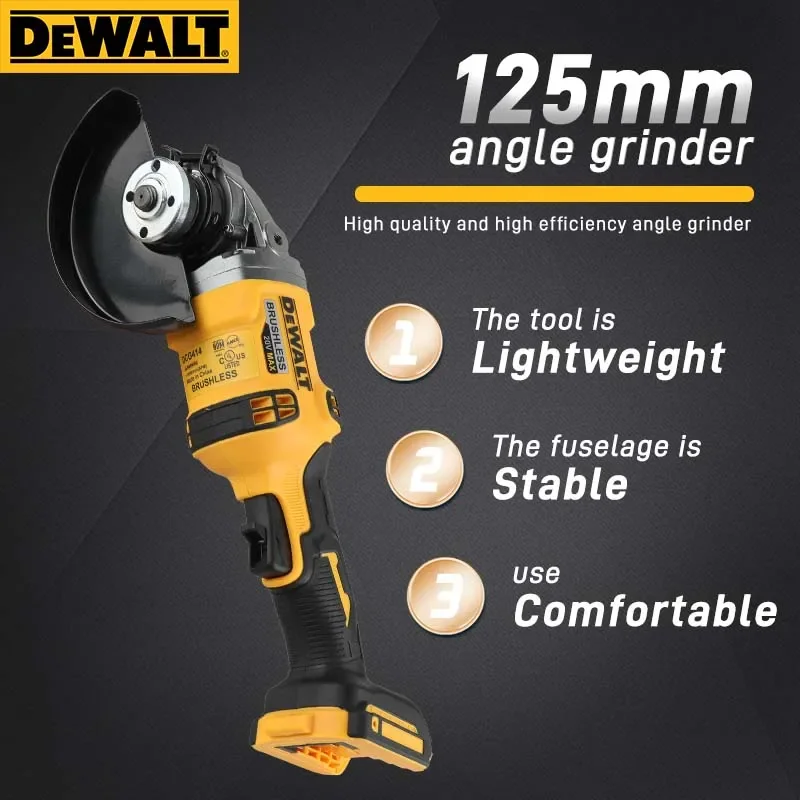 DEWALT DCG414 Brushless Cordle - Heavy Equipment Grinder review and price