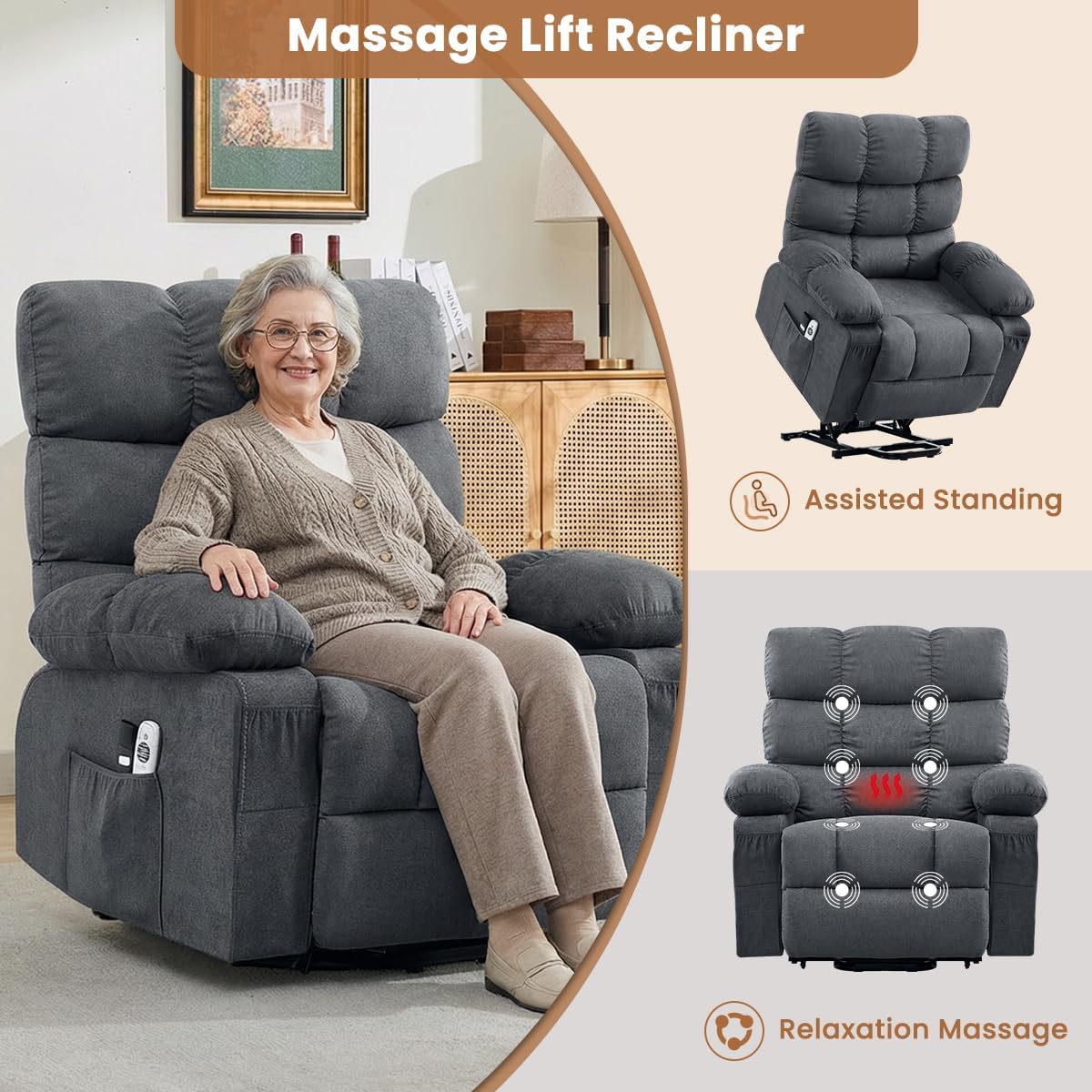 Power Lift Recliner Chair for  - Heavy Equipment Lift review and price