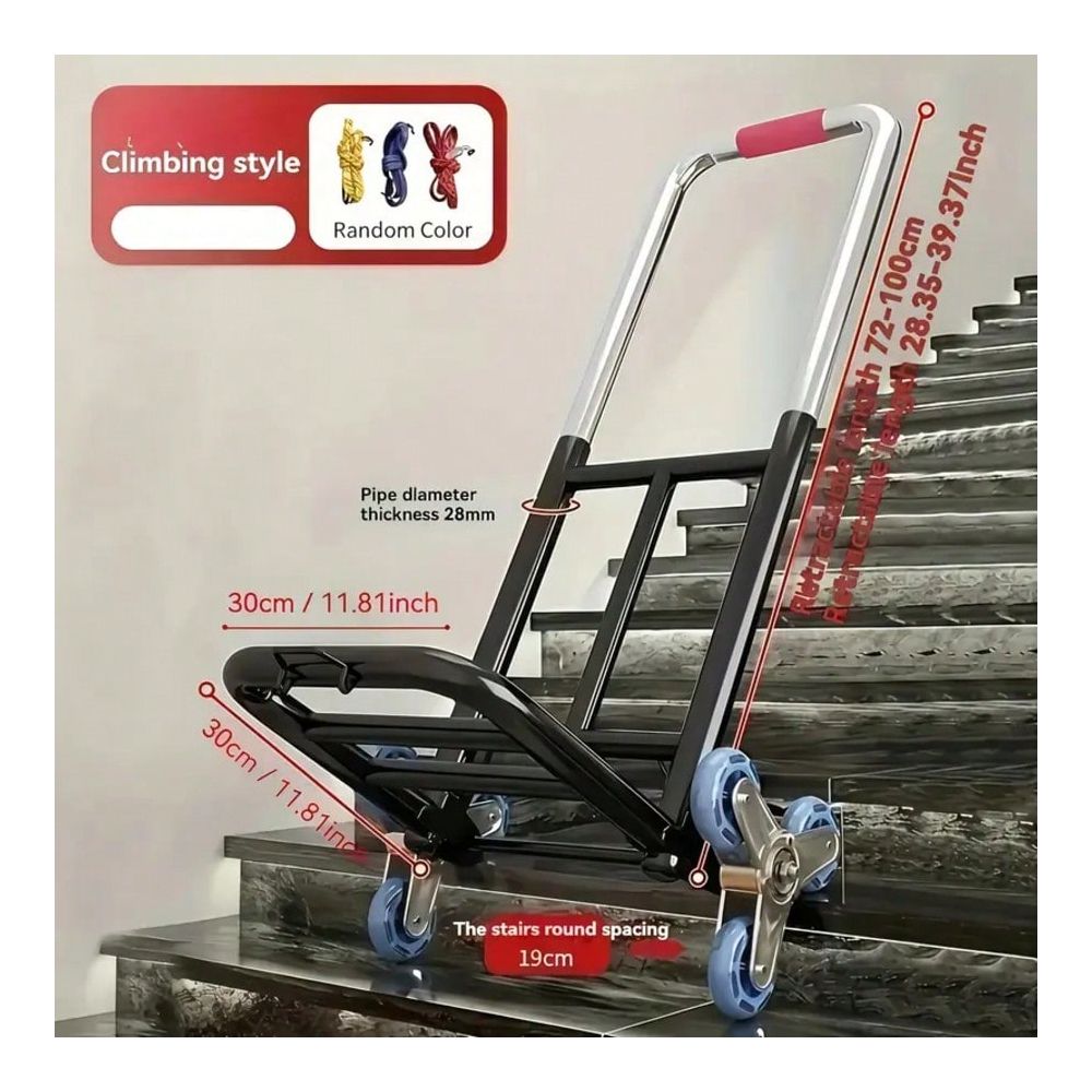 Heavy-Duty Folding Trolley, Eq - Heavy Equipment Lift review and price