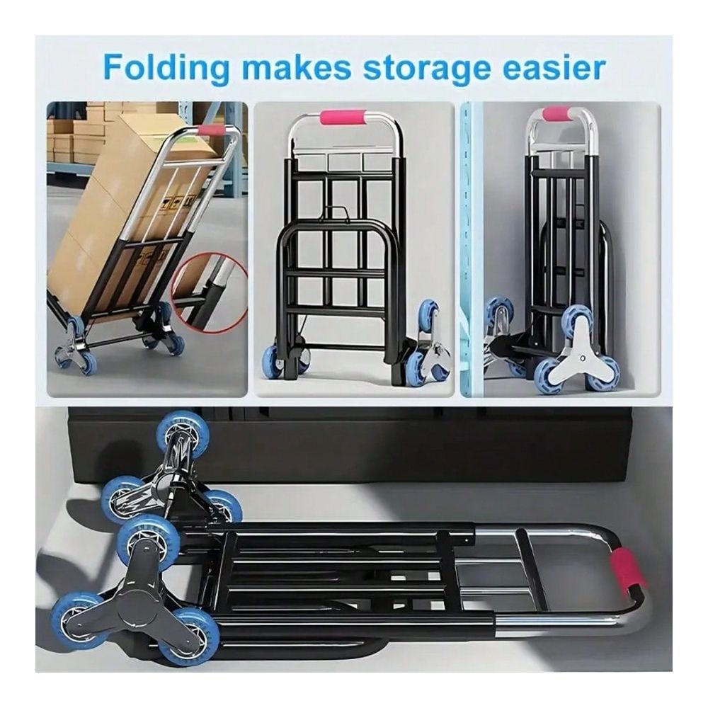 Heavy-Duty Folding Trolley, Eq - Heavy Equipment Lift review and price