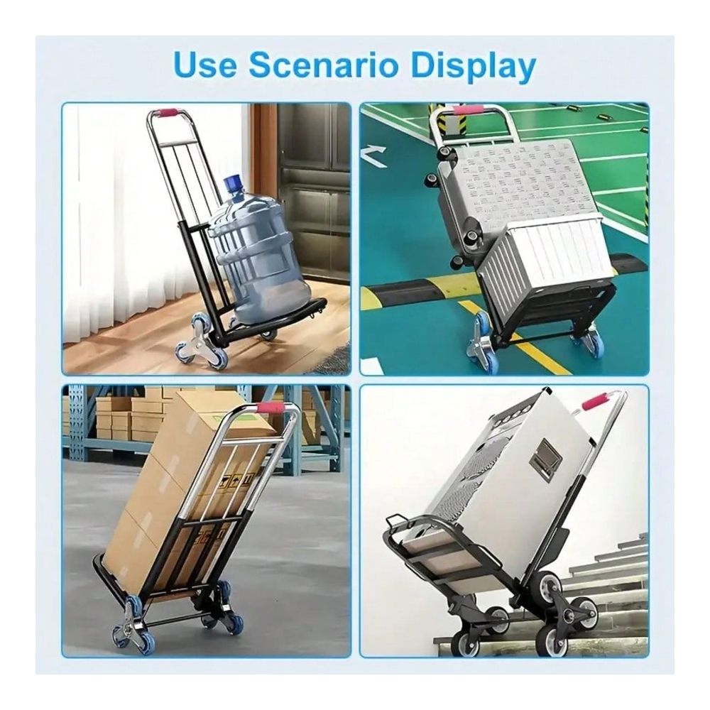 Heavy-Duty Folding Trolley, Eq - Heavy Equipment Lift review and price