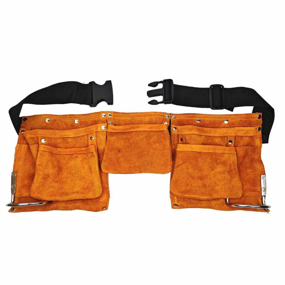 Leather Tool Storage Bag For D - Heavy Equipment Electrician review and price
