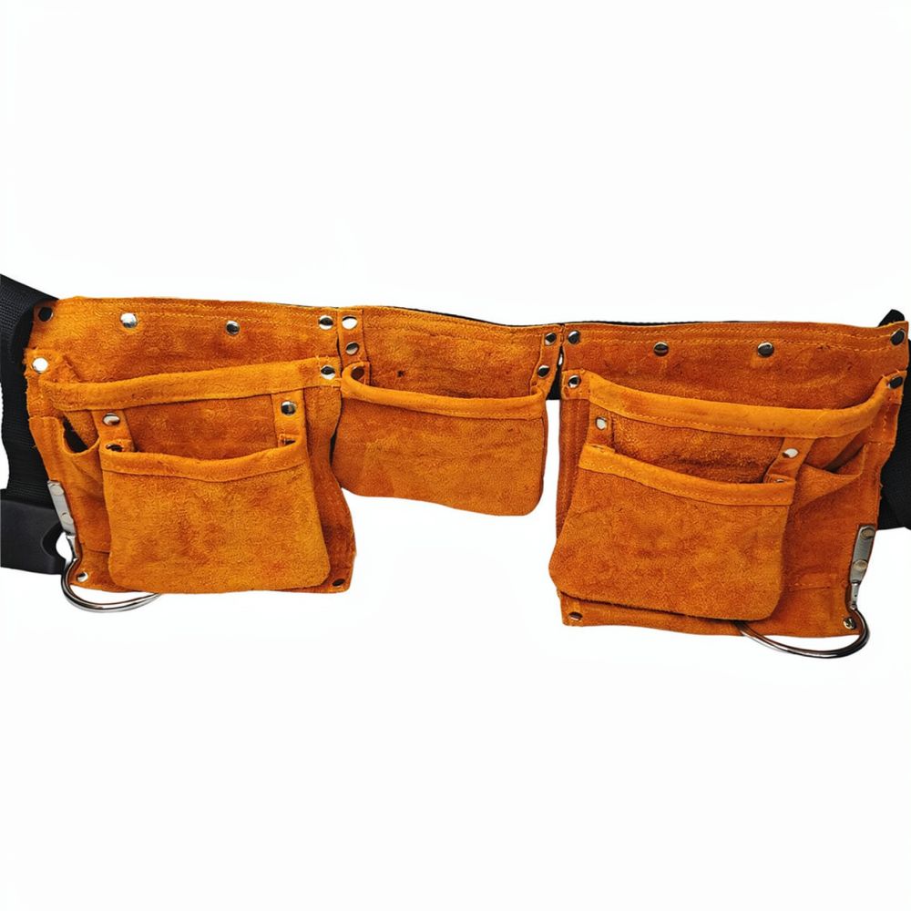 Leather Tool Storage Bag For D - Heavy Equipment Electrician review and price