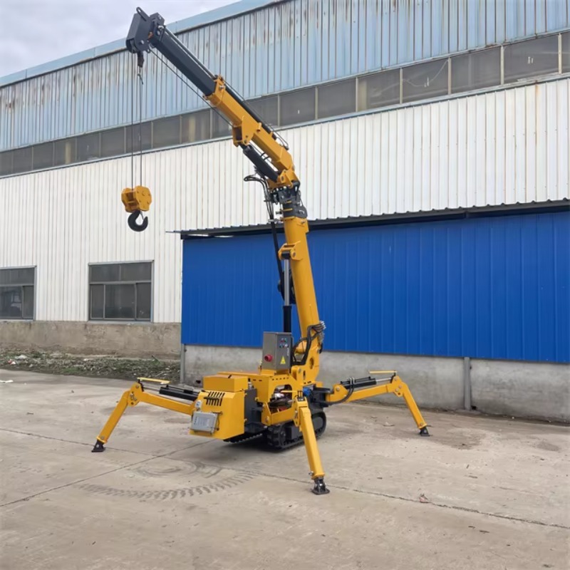 Compact Mini Spider Crane Hydr - Heavy Equipment Lift review and price
