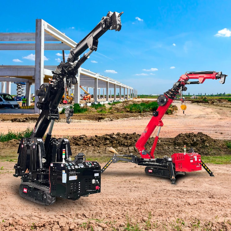 Compact Mini Spider Crane Hydr - Heavy Equipment Lift review and price