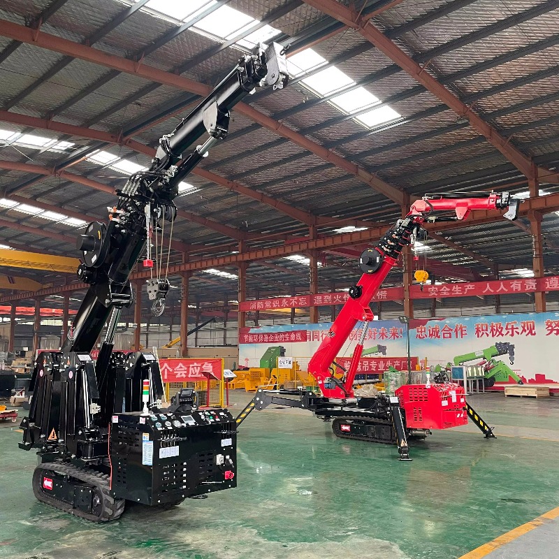 Compact Mini Spider Crane Hydr - Heavy Equipment Lift review and price