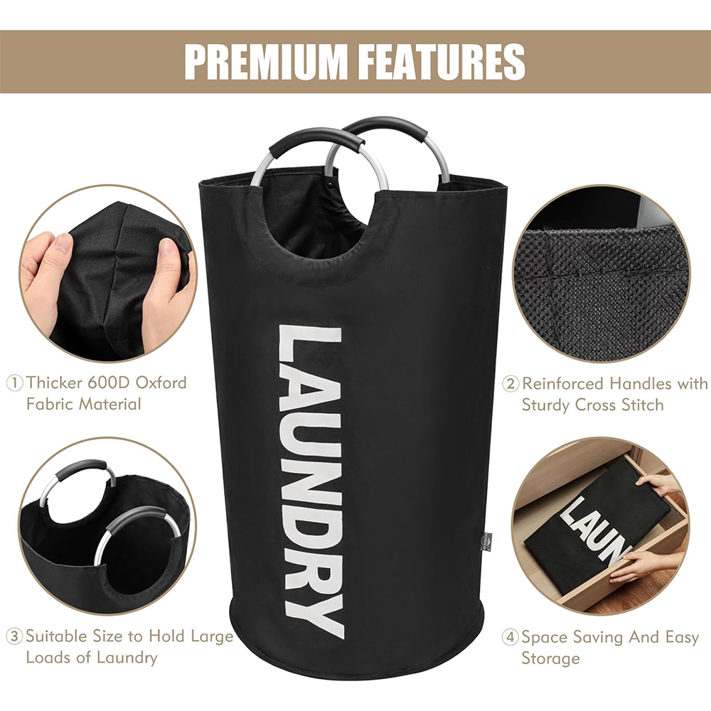 90L Large Collapsible Laundry  - Heavy Equipment Washing review and price