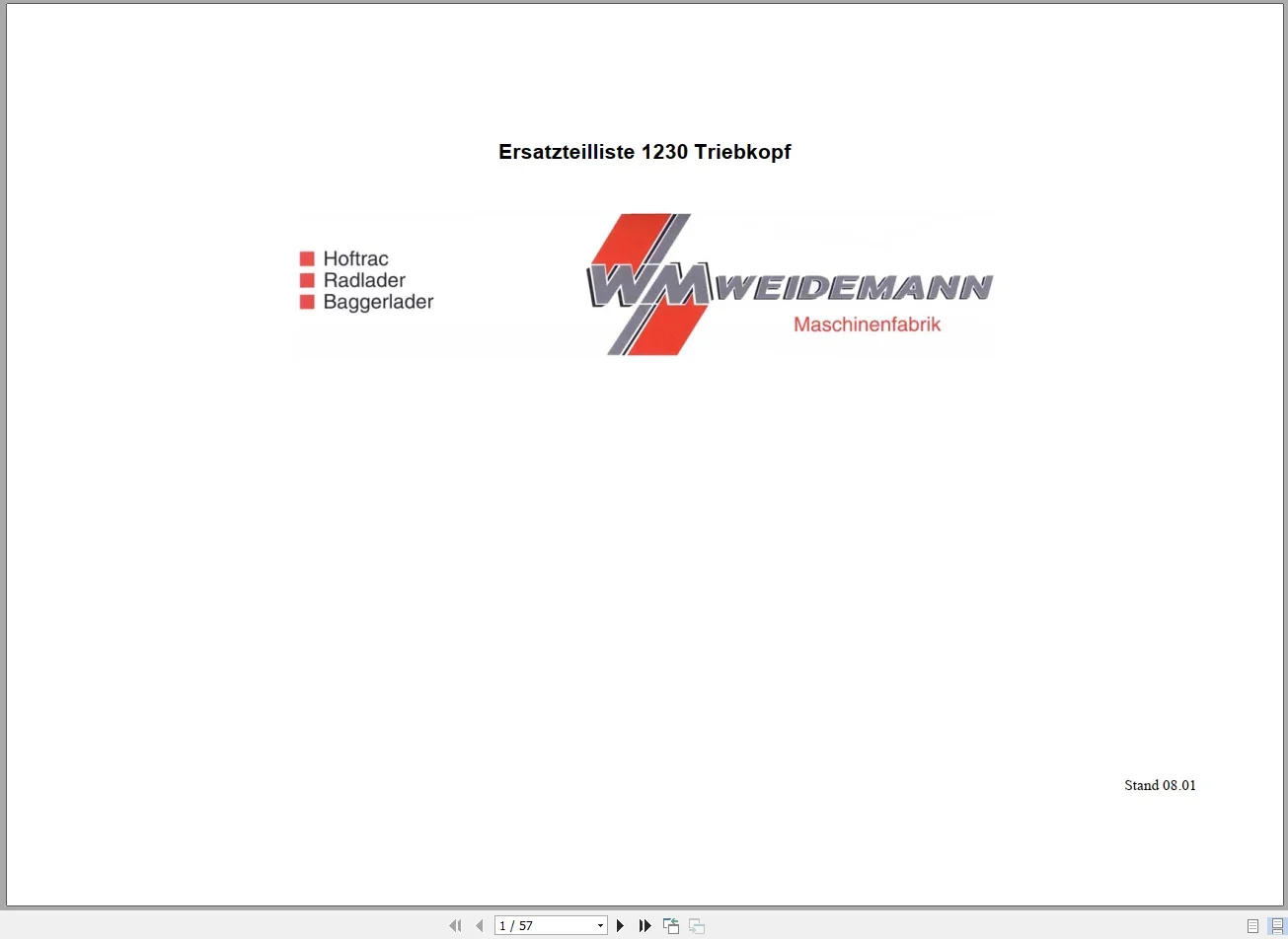 EPC-SOFTWARE Weidemann Heavy E - Heavy Equipment Software review and price