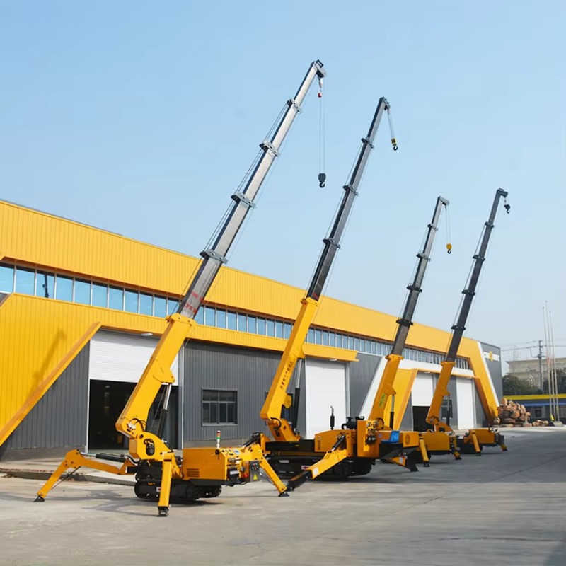 8T Hydraulic Spider Crane Heav - Heavy Equipment Lift review and price